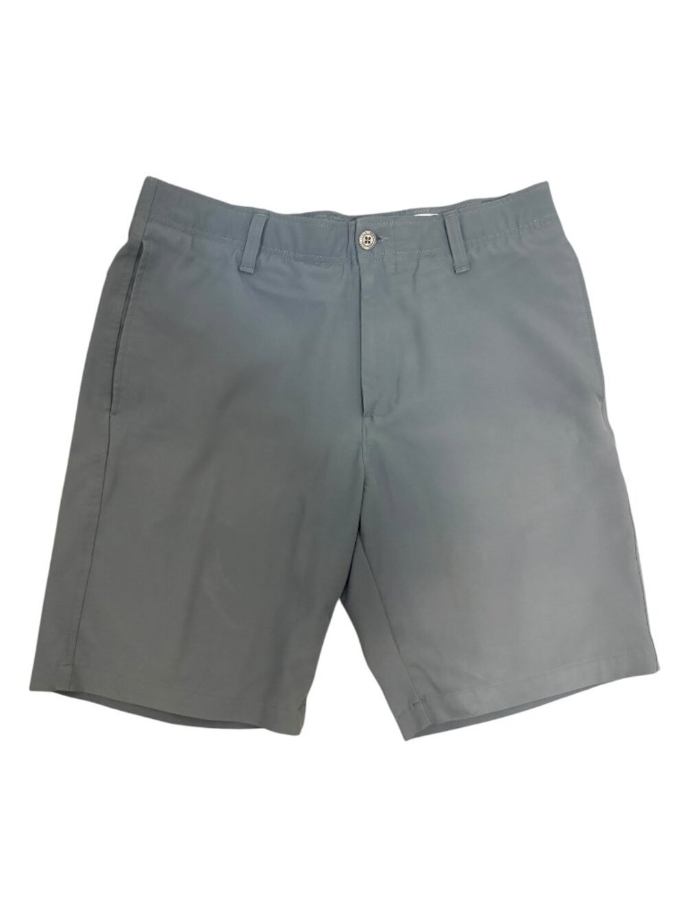Under Armour Shorts Mens 34 Gray Chino Golf Stretch Casual